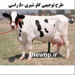 طرح توجیهی گاوداری-گاو شیری 50 راسی(ویرایش 98)